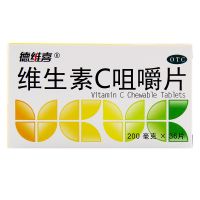 德维喜,维生素C咀嚼片 ,200mg*36片,用于预防坏血病，也可用于各种急慢性传染疾病
